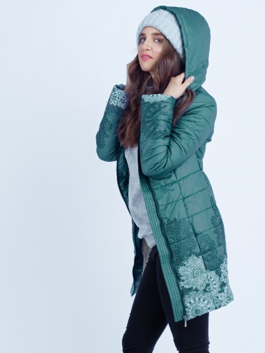Слингокуртка зимняя 3 в 1 Diva Outerwear Mare Snowflakes
