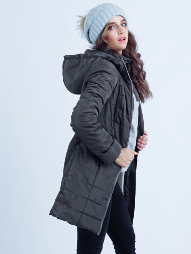 Слингокуртка зимняя 3 в 1 Diva Outerwear Grafite