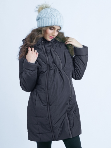 Слингокуртка зимняя 3 в 1 Diva Outerwear Grafite