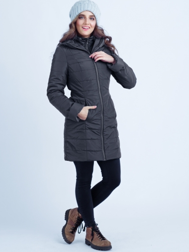 Слингокуртка зимняя 3 в 1 Diva Outerwear Grafite