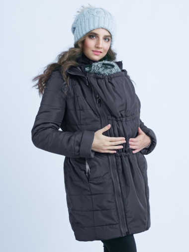 Слингокуртка зимняя 3 в 1 Diva Outerwear Grafite