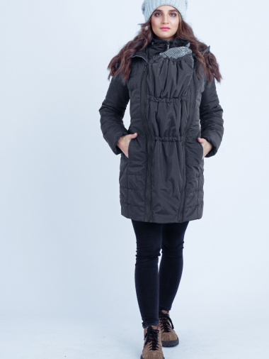 Слингокуртка зимняя 3 в 1 Diva Outerwear Grafite