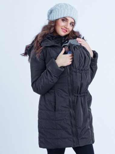 Слингокуртка зимняя 3 в 1 Diva Outerwear Grafite