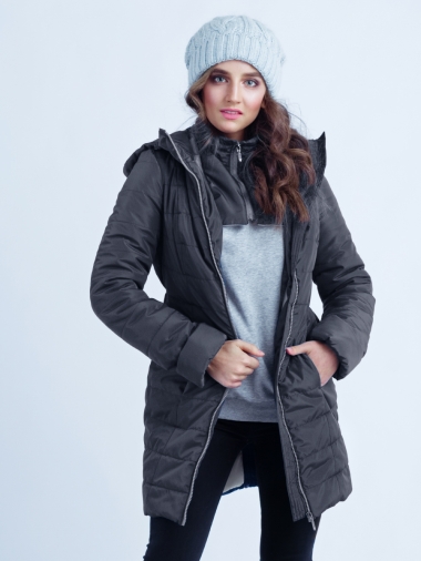Слингокуртка зимняя 3 в 1 Diva Outerwear Grafite