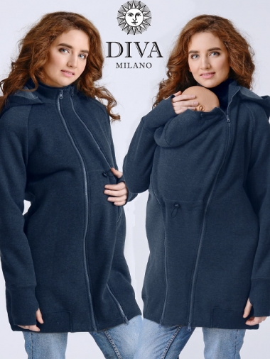 Слинготолстовка (слингокофта) Diva Milano 3в1, Blu