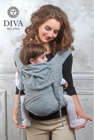 Май-слинг от 6 мес. Diva Basico Argento Toddler