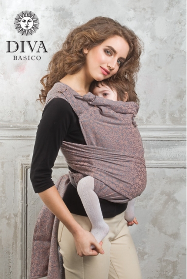 Май-слинг от 6 мес. Diva Basico Cacao Toddler