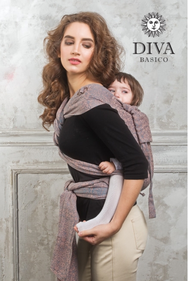 Май-слинг от 6 мес. Diva Basico Cacao Toddler