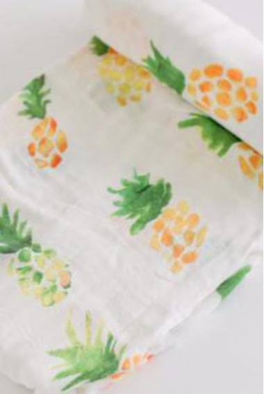 Муслиновая пеленка для новорожденных Diva большая, Pineapple Cotton