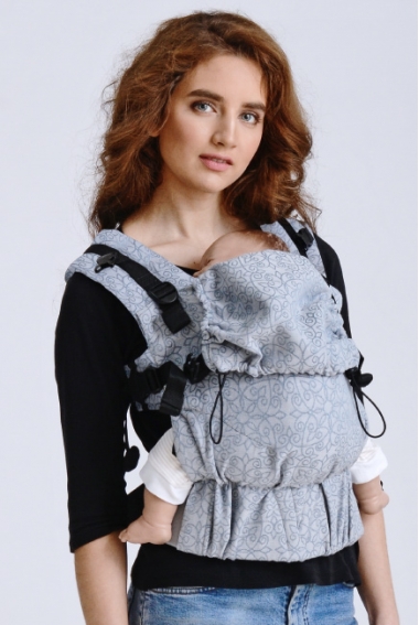 Эрго-рюкзак для новорожденных Diva Basico Argento One! Эрго-рюкзак для новорожденных Diva Basico Argento One!