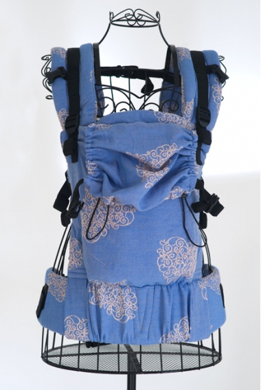 Эрго-рюкзак для детей Diva Basico Azzurro, One!