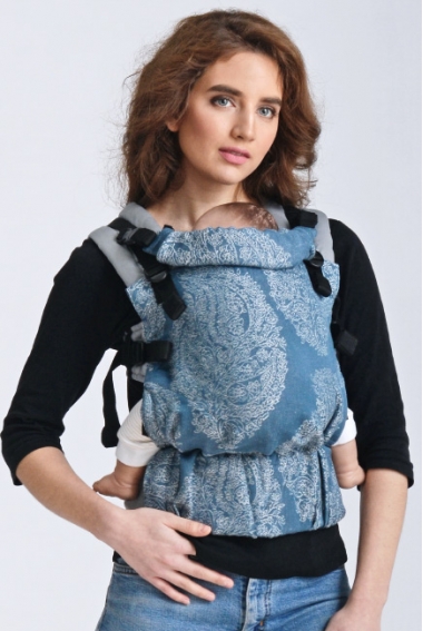 Эрго-рюкзак Diva Essenza Eclipse Simple One! со льном