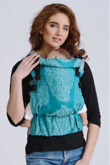 Эрго-рюкзак Diva Essenza Smeraldo Simple One! с бамбуком