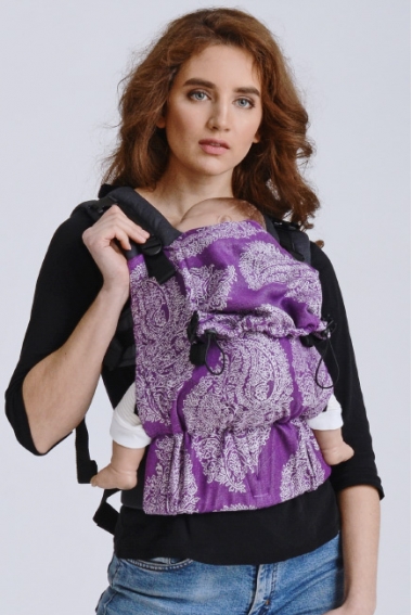 Эрго-рюкзак для ребенка Diva Viola Simple One! со льном