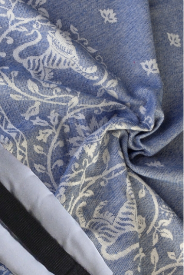 Эрго-рюкзак Diva Milano Barocco Lions Blu, Simple One!