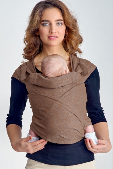 Май-слинг для новорожденных Diva Basico, Canela