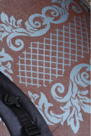 Эрго-рюкзак Diva Milano Barocco Siciliano Libellula, Simple One! с коноплей