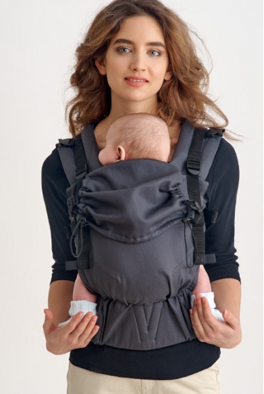 Эрго рюкзак Diva Canvas One!, Antracite Эрго рюкзак Diva Canvas One!, Antracite