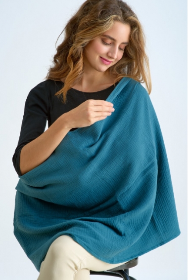 Накидка для кормления (милк снуд) муслиновая, Murena Накидка для кормления (милк снуд) муслиновая, Murena