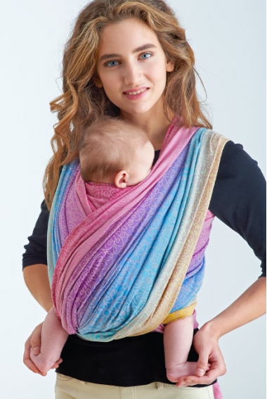 Слинг-шарф с рождения Diva Basico, Pastello (градация)