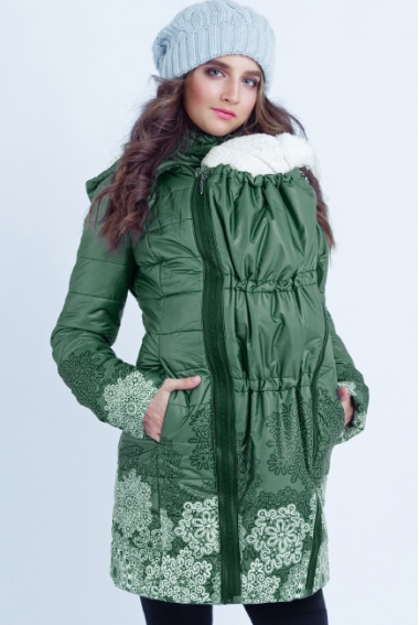 Слингокуртка зимняя 3 в 1 Diva Outerwear Pino Snowflakes