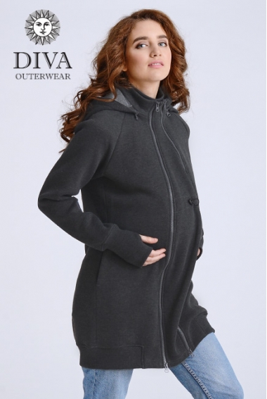 Слинготолстовка (слингокофта) Diva Milano 3в1, Antracite
