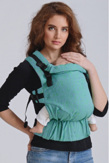 Эрго-рюкзак с рождения Diva Basico Lime One! Эрго-рюкзак с рождения Diva Basico Lime One!