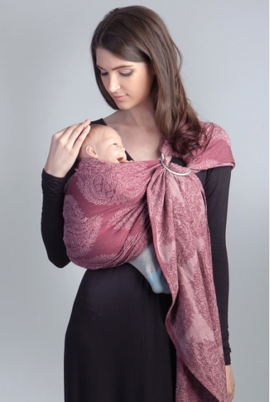 Слинг с кольцами Diva Essenza, Berry Linen