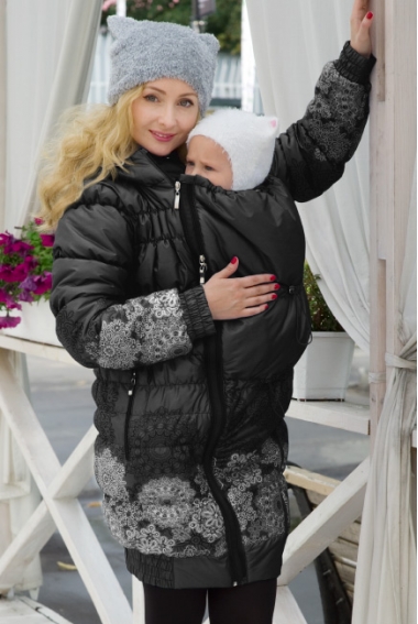 Слингокуртка Diva Outerwear Nero