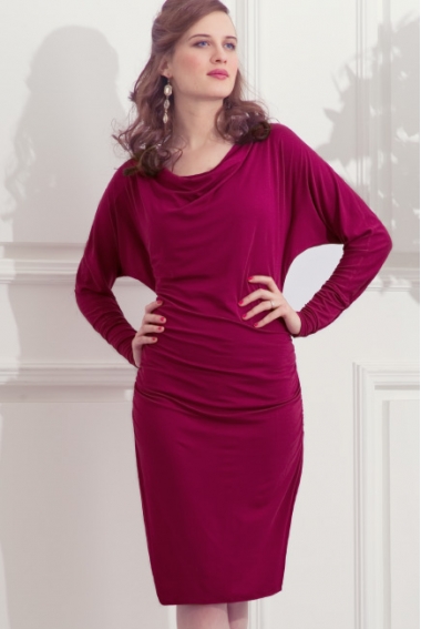 Платье для кормящих и беременных Diva Nursingwear Paola, цвет Berry