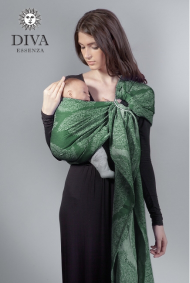 Слинг с кольцами Diva Essenza, Pino с бамбуком