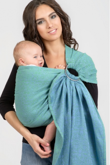 Слинг с кольцами Diva Basico, Lime