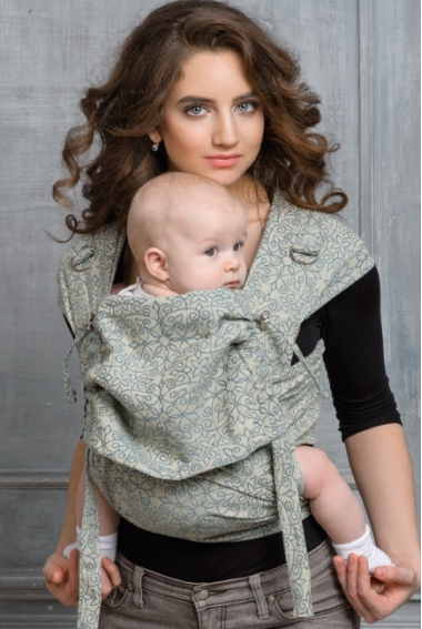 Май-слинг Diva Basico, Damasco с капюшоном Май-слинг Diva Basico, Damasco с капюшоном