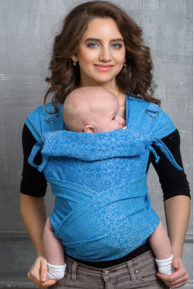 Май-слинг Diva Basico, Oltremare с капюшоном Май-слинг Diva Basico, Oltremare с капюшоном