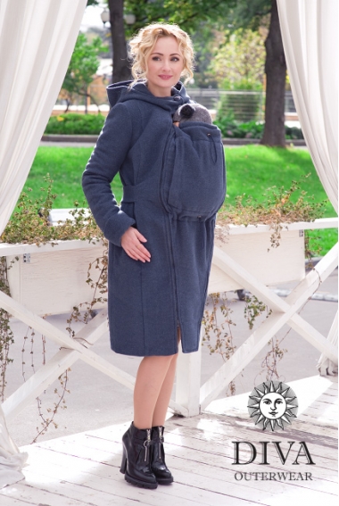 Слингопальто демисезонное Diva Outerwear Notte