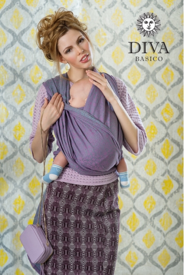 Слинг-шарф Diva Basico, Lilla