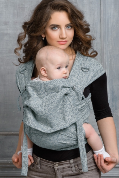 Май-слинг Diva Basico, Argento с капюшоном Май-слинг Diva Basico, Argento с капюшоном