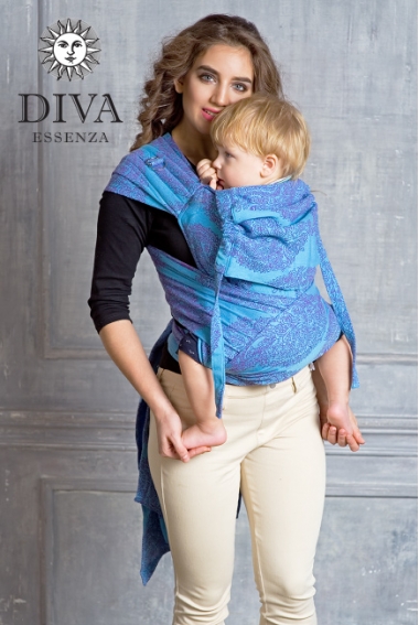 Май-слинг Diva Essenza Celeste, размер Toddler