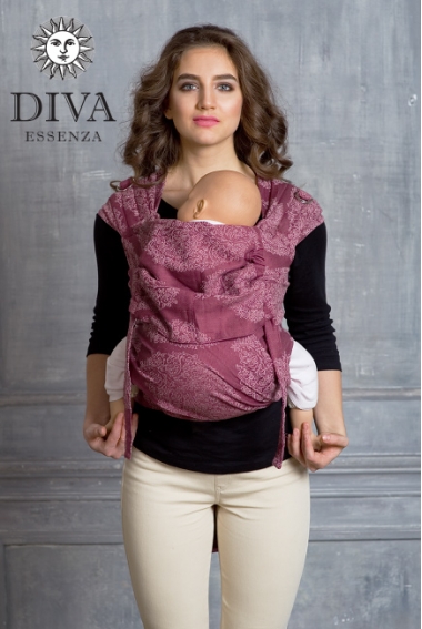 Май-слинг Diva Essenza, Berry, размер Toddler