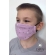 Маска медицинская многоразовая детская из муслина, Violet Stars