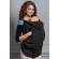 Слингонакидка из шерсти Diva Outerwear Nero