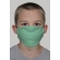 Многоразовая маска медицинская детская муслиновая, Green Mint