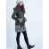 Слингокуртка зимняя 3 в 1 Diva Outerwear Nero Snowflakes