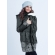 Слингокуртка зимняя 3 в 1 Diva Outerwear Nero Snowflakes