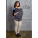 Слингонакидка из шерсти Diva Outerwear Antracite (графит)