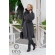 Слингопальто зимнее Diva Outerwear Antracite