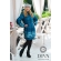 Слингокуртка Diva Outerwear Azzurro