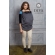 Слингонакидка из шерсти Diva Outerwear Antracite (графит)